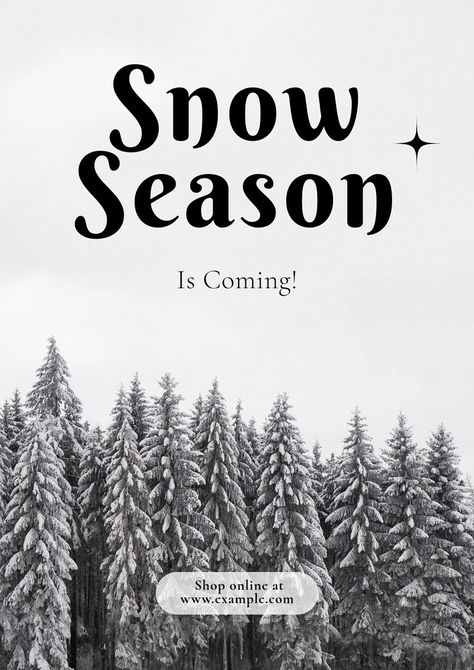 Snow & winter sale poster template, editable text and design | premium image by rawpixel.com / bass Winter Sale Poster Design, Winter Collection Poster Design, Winter Poster Design, Winter Sale Poster, Winter Aesthetics, Winter Tree, Awesome Designs, Best Stocks, Winter Design