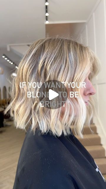 Jason Anthony  | Salon Owner/Stylist | Educator on Instagram: "If you want a your blonde hair to look bright AF 

Gold needs to be present! See what I mean below! 

I’m not saying you need to be gold af or yellow but in order for your blonde to be bright, you need to keep some form of gold or warmth in your hair to do this! Why you ask ? Gold reflects the sun light making your hair appear and look brighter where as cool tones such as ‘ash’ and ‘violet’ do not and using these tones alone will make your hair appear darker as they do not reflect the sun! 

Sure, when I’m colouring your hair and a lot of ‘ yellow is present’ I need to use violet to neutralise that, but I also like to formulate with gold to keep that blonde BRIGHT! See example below 

If someone’s hair lifted a lot of yellow pi No Yellow Blonde Hair, Blonde Hair No Yellow, Pale Yellow Blonde, Yellow Toned Blonde Hair, Fixing Yellow Blonde Hair, Bright Blonde Hair, Salon Owners, Bright Blonde, Color Your Hair