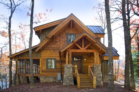 Hybrid Mountain Homes are all natural. Mountain Cabin House Plans, Rustic Architecture, Log Cabin Ideas, Small Log Cabin, Timber Frames, Cabin House, Cabin House Plans, Dormer Windows, Cabin Living