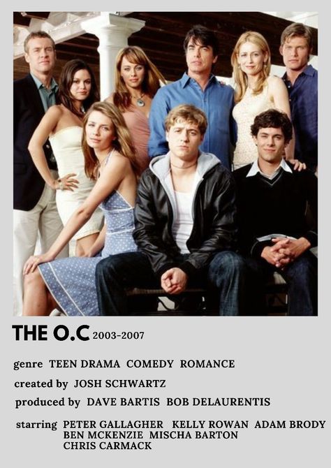 The Oc Movie Poster, The O.c Poster, The Oc Tv Show Poster, The Oc Polaroid Poster, The Oc Poster, Tv Shows Posters, The Oc Show, The Oc Tv Show, Tv Show Posters