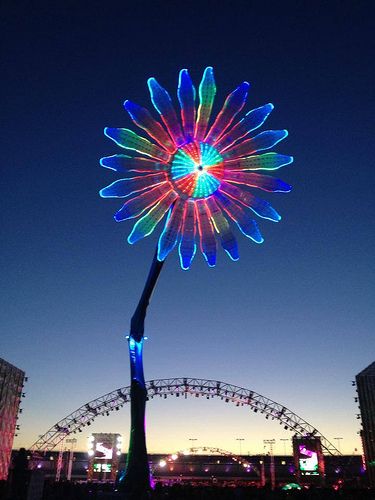 Electric Daisy #ElectricDaisy #EDC #PoeticKinetics www.PoeticKinetics.com Electric Daisy, Electric Daisy Carnival, My Favorite Music, Wind Turbine, Daisy, Electricity