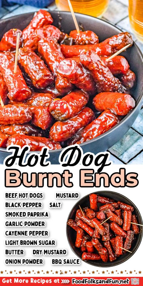 Hot Dog Burnt Ends Bbq, Lil Smokies Burnt Ends, Hot Dog Burnt Ends Crockpot, Poor Mans Burnt Ends Recipe Hot Dogs, Hot Dog Burnt Ends Grill Nation, Sausage Burnt Ends Oven, Kielbasa Burnt Ends, Hot Dog Burnt Ends Air Fryer, Burnt Hot Dog Ends