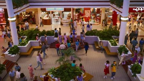 80s Mall, Mall Entrance, Vintage Mall, Mall Stores, Dreams And Nightmares, Stranger Things Aesthetic, Merry Go Round, Strange Things, Stranger Things Season