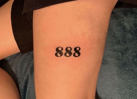 Number 8 Tattoo Ideas Fonts, 888 Tattoo Design, 8 Tattoo Number Ideas, 888 Font, 888 Tattoo Font, 8 Tattoo Number, Number 8 Tattoo, 888 Tattoo, Mac Miller Tattoos