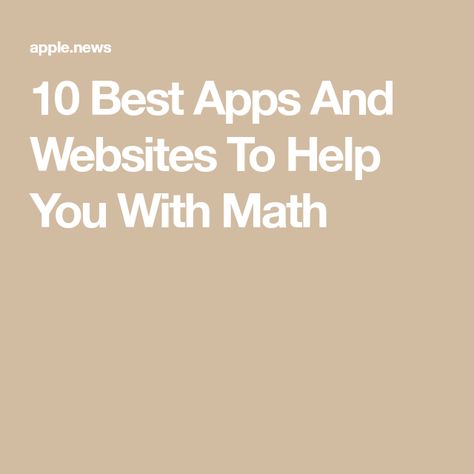 10 Best Apps And Websites To Help You With Math Math Help Apps, Apps For Math, Math Help Website, Maths Sums, Maths Syllabus, Math Solver, Math Websites, Math Answers, Math Questions