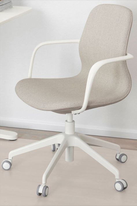 Homeoffice Ikea, Ikea Desk Chair, Bedroom Desk Chair, Affordable Office Chairs, Ikea Office Chair, Cute Desk Chair, Home Office Set Up, Ikea Office, Ergonomic Desk Chair