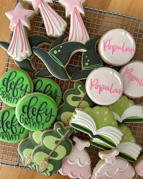 All posts • Instagram Wicked Party Theme Ideas, Wicked Themed Birthday Cake, Wicked Movie Birthday Party, Wicked Musical Party Decorations, Wicked Sugar Cookies, Wicked Themed Kids Party, Wicked Movie Party Ideas, Wicked Kids Birthday Party, Wicked Birthday Party Cake