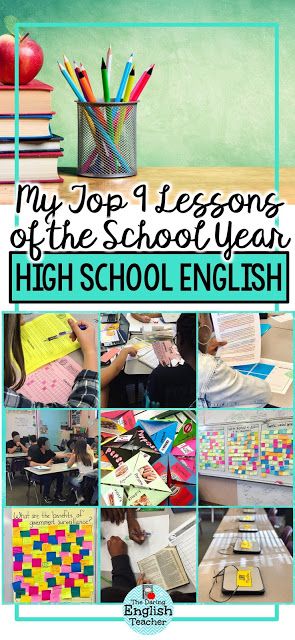 The Daring English Teacher: My Favorite Activities From the School Year English Language Activities High Schools, Secondary English Activities, High School Reading Notebook, Fun English Activities Middle School, Word Of The Day High School, Creative English Projects High School, English Project Ideas For High School Activities, Hands On Ela Activities Middle School, Ela Projects High School