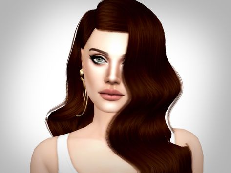 Lana Del Rey Hair, Sims 4 Get Together, Mod Hair, Sims Free Play, Sims 4 Characters, Sims 4 Update, Sims Hair, Sims 4 Cc Finds, The Sims4