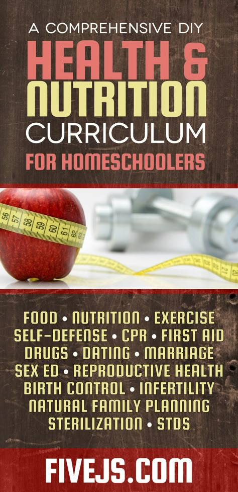 Create your own health & nutrition curriculum from a variety of resources. FiveJs.com #homeschool High School Health, Natural Family Planning, Nutrition Quotes, Health Class, School Health, Sport Nutrition, Homeschool High School, Pose Yoga, Healthy Routine