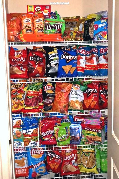 Snack Drawer In Bedroom, Junk Food Snacks Aesthetic, Fridge Goals, Snacks Aesthetic, Pretty Notebooks, Snack Collection, Sleepover Snacks, Snack Station, Food And Snacks