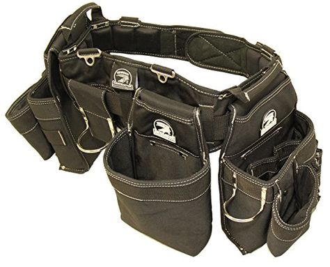 Gatorback B145 Carpenters Triple Combo w/Pro-Comfort Back Support Belt Best Tool Bag, Best Tool Belt, Carpenter Belt, Electrician Tool Belt, Carpenter Tool Belt, Occidental Leather, Electrician Tool Bag, Tool Belt Pouch, Leather Tool Belt