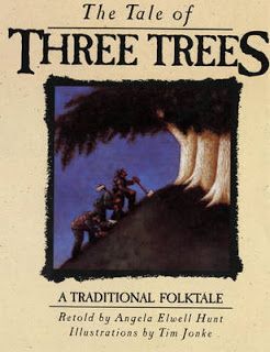 The Tale of Three Trees - our favorite Easter/Christmas book   www.stmarys-stuart.org Tale Of Three Trees, Easter Story For Kids, Christmas Picture Books, Easter Books, Easter Story, Easter Season, Holy Week, Kids Books, Reading Levels