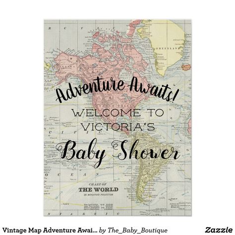 Ash Baby, Adventure Awaits Baby Shower, Our Greatest Adventure, Travel Baby Shower Theme, Travel Baby Showers, Airplane Baby Shower, Vintage Postcards Travel, Adventure Baby Shower, Airplane Baby