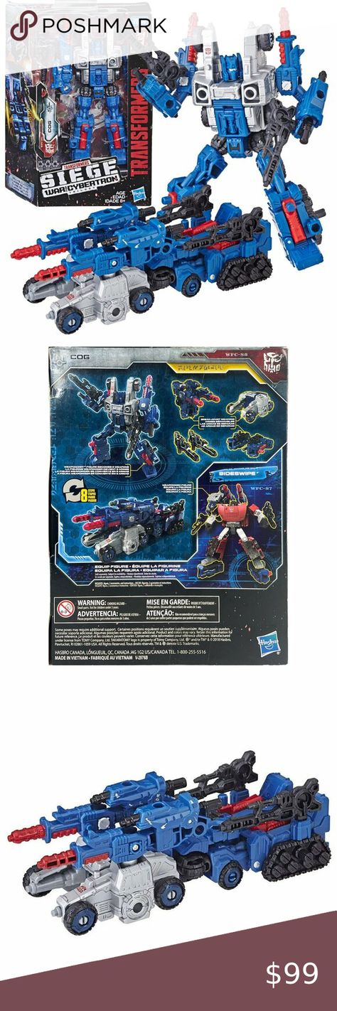 Transformers Siege War for Cybertron WFC-S8 Cog Action Figure Original Transformers, Classic Characters, Armored Truck, New Chapter, Tron, Battlefield, Transformers, Action Figure, Soldier