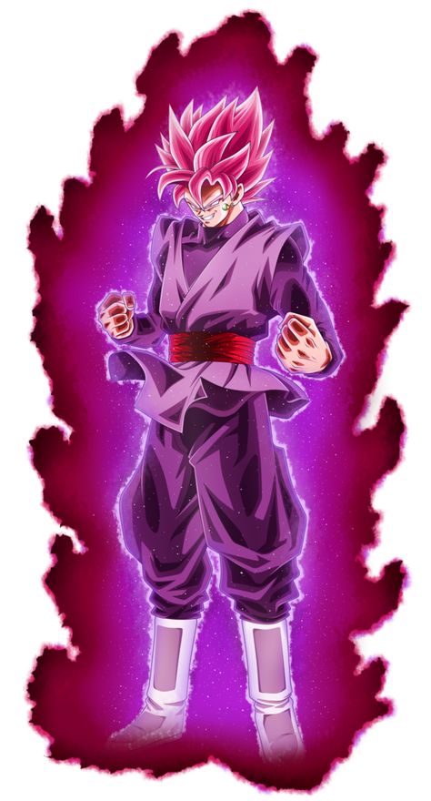 Black Goku - Super Saiyan Rose (Manga #20) by NekoAR Goku Black Super Saiyan, Saga Dragon Ball, Super Saiyan Rose, Black Goku, Dragon Ball Super Wallpapers, Dragon Ball Super Goku, Goku Super, Naruto Uzumaki Art, Goku Black