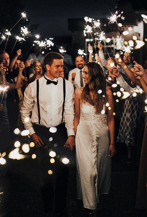 wedding photos wedding exit sparklers #weddingphotos #wedding #weddings #weddingideas #coupleportrait #weddingphoto #weddingphotoinspo #weddingphotoinspiration #weddingphotoideas #weddingportrait #gorgeousweddingphoto #weddingideas #weddinginspo #weddinginspiration #beautifulweddingmoments #uniqueweddingphotoideas Wedding Sparklers Photos, Wedding Photos Ideas, Sparkler Exit Wedding, Night Wedding Photos, Stunning Wedding Photos, Wedding Exit, Creative Wedding Photo, Wedding Exits, Wedding Sparklers