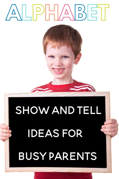 Show and Tell Ideas for every letter of the alphabet! Perfect for busy parents helping their Kindergarten students! Kindergarten Show And Tell Ideas, Preschool Show And Tell Ideas, Show And Tell Ideas For Kindergarten, Show And Tell Ideas Preschool, Show And Tell Ideas, Teaching Babies, Letter Recognition Activities, Felt Puppets, School Boxes