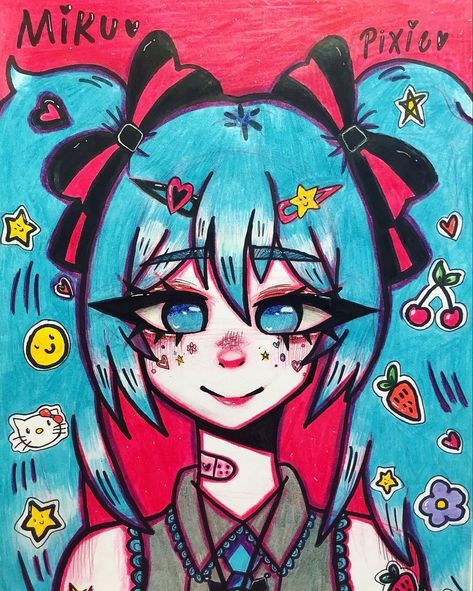 Kidcore Art, Indie Drawings, Spotify Artist, Kesha, Arte Sketchbook, Art Drawings Sketches Creative, Cute Little Drawings, Anime Character Drawing, Art Tutorials Drawing