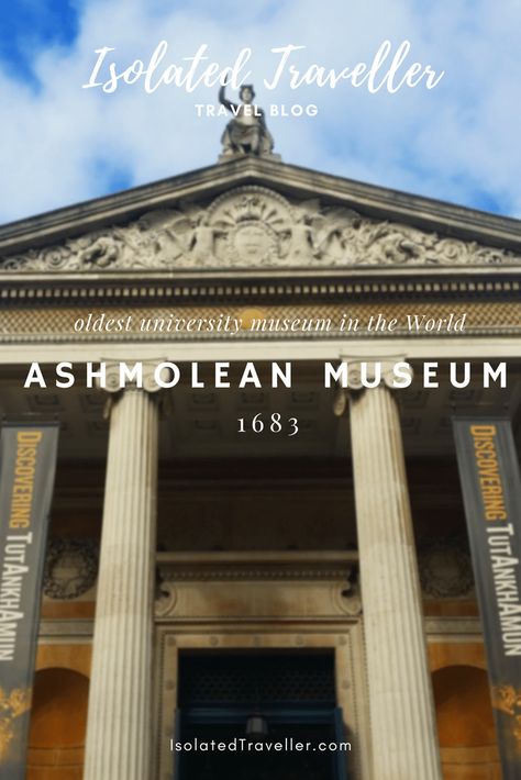 The Ashmolean Museum of Art and Archaeology in Oxford was founded in 1683, thanks to Elias Ashmole who gifted his collection to the University. Ashmolean Museum Oxford, Ashmolean Museum, Uk Trip, Moving To The Uk, Interior Renovation, Travel Memories, Uk Travel, Art Class, Museum Of Art