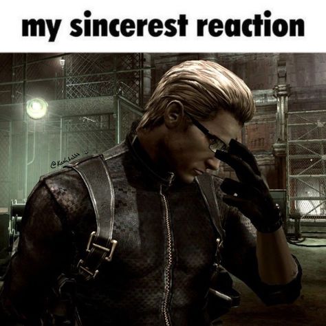 Resident Evil 5 Wesker, Albert Wesker Re5, Resident Evil 6 Leon, Wesker Resident Evil, Evil Meme, Carlos Resident Evil, Resident Evil Wesker, Resident Evil 6, Resident Evil Funny