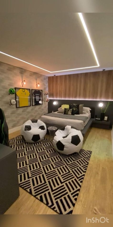 Teenage Boys Bedroom Ideas Modern, Teenager Bedroom Boy Modern, Teenagers Bedroom Ideas, Adult Boys Bedroom Ideas, Teenager Boys Bedroom Ideas, Boys Modern Bedroom, Teenage Boys Bedroom Ideas, Boys Bedroom Modern, Soccer Bedroom