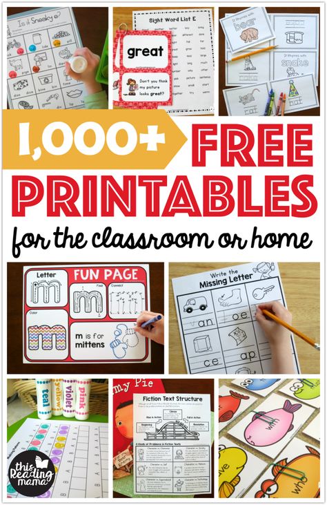 28 FREE Printables for homeschooling kids - Toby and Roo Borders Journal, Sanrio Minecraft, Houses Minecraft, Free Preschool Printables, Teacher Activities, Learning Printables, 3d Origami, Free Preschool, Preschool Curriculum