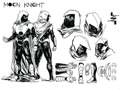 Moon Knight Design, Moon Knight Concept Art, Mark Spector, Moon Knight Poster Art, Moon Knight Crossover, Moon Knight Cover Art, Moonknight Comic Cover, Frank Castle, Marvel Moon Knight