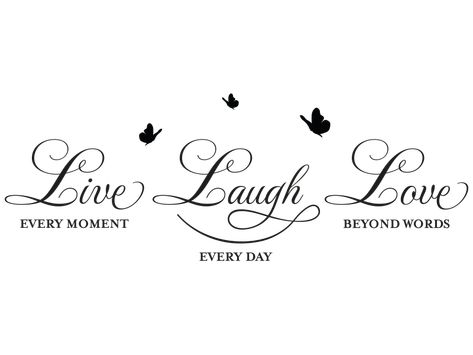 ♡ Love Laugh Quotes, Laugh Tattoo, Foot Tattoos For Women, Vinyl Quotes, Board Quotes, Live Love Laugh, Beyond Words, Foot Tattoos, Daily Inspiration Quotes