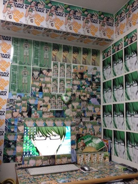 Basket Room Decor, Kawaii Places, Lavatory Design, Midorima Shintarou, 19 Days Characters, 일본 패션, Otaku Room, Geek Decor, Ita Bag