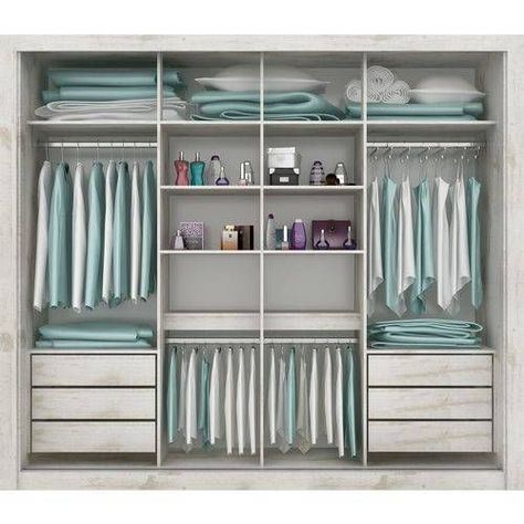 Wardrobe Storage Ideas, Clothes Closet Design, Trendy Closet, Bedroom Cupboards, Closet Design Layout, Wardrobe Door Designs, Closet Renovation, Bedroom Cupboard Designs, Open Closet