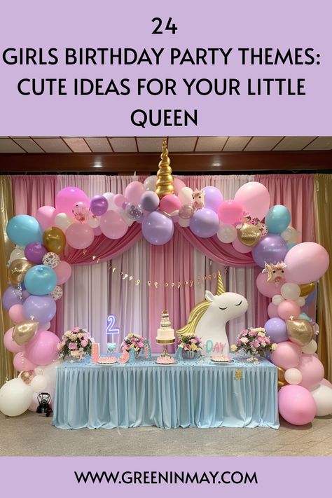 Are you looking for a fun and unique girls birthday theme? This article has a list of some of our favorite girls birthday party themes. Whether your little girl likes princesses or arts, we have something for her! Birthday Party Themes For Girls Age 7, Girls 6th Birthday Party Themes, Girls 6th Birthday Party Ideas, Girls 7th Birthday Party Ideas, 6th Birthday Girl Themes, 7th Birthday Party For Girls Themes, 8th Birthday Party Girl, 7th Birthday Girl Ideas, 7th Birthday Party For Girls