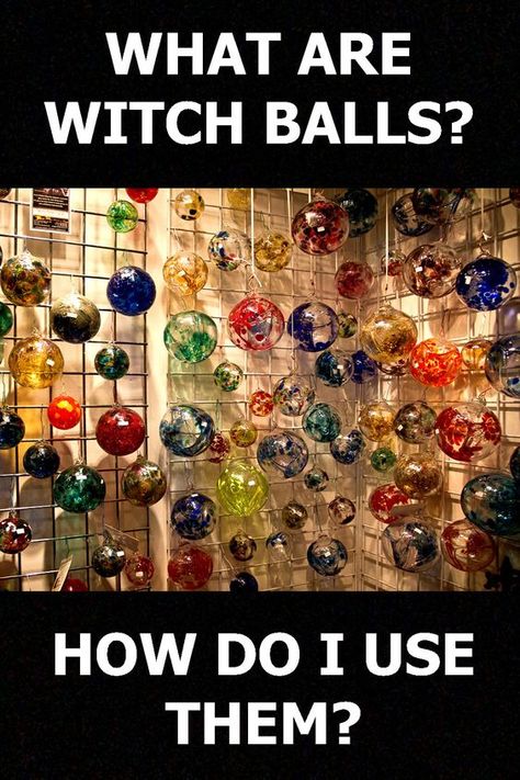 Yule Witch Ball Glass Ornaments, Glass Balls Hanging, Glass Witch Balls, How To Make A Witch Ball, Witch's Ball Diy, Diy Crystal Ball Stand, Diy Witch Ball, Witch Ball Ornaments, Witches Balls Diy