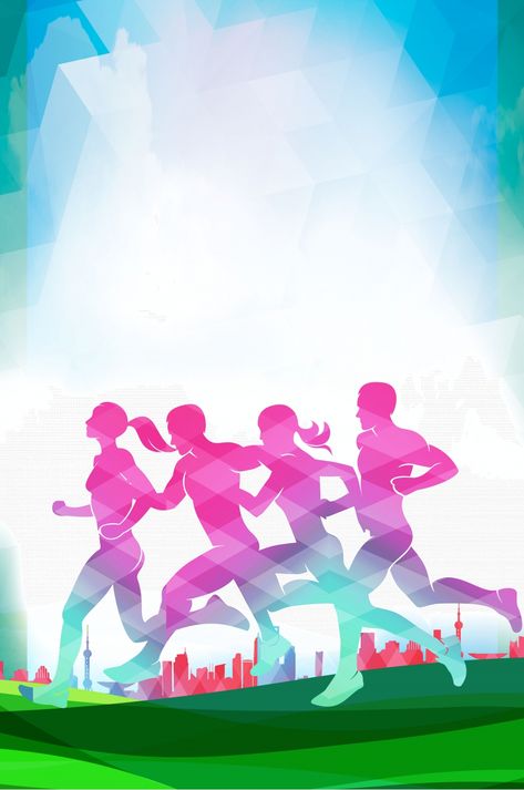 Running Sport Competition Poster Background Running Background, Bodybuilding Poster, Sports Day Poster, Running Illustration, Fitness Backgrounds, Competition Poster, Sports Background, Taekwondo Wallpaper, Dance Background