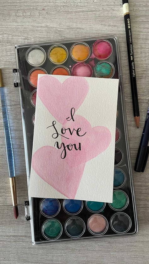 letteringbygg on Instagram: Valentine’s Day cards are NOW available on my Etsy!! I love, love 😍💕 • • • #handlettering #handlettered #calligraphy #moderncalligraphy… Love Letters Design Cards, Valentine’s Day Calligraphy, Love Letter Ideas Creative Design, Calligraphy Cards, Valentine Quotes, Love Journal, I Love Love, Paper Ideas, Art Carte