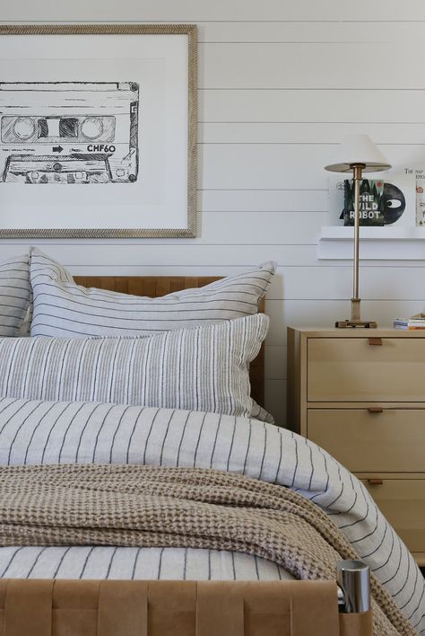 April Tomlin Interiors, April Tomlin, Fairfield House, Cama Ikea, Big Boy Bedrooms, Big Kids Room, Boy Bedroom Design, Boys Rooms, Coastal Bedroom