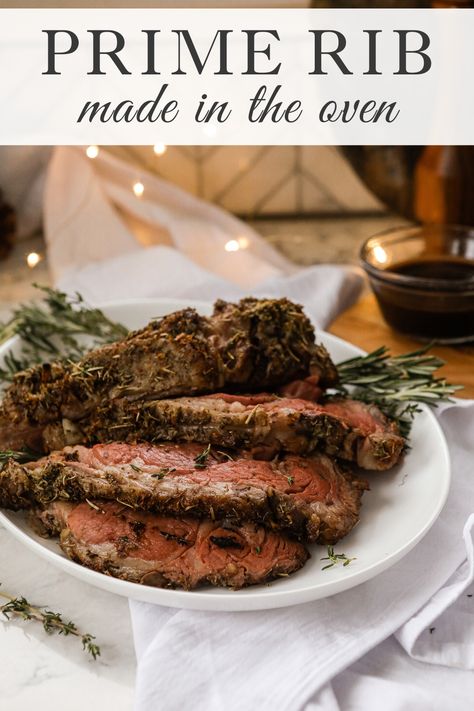 Prime Rib recipe in the oven Best Prime Rib Recipe Ever, Recipe For Beef Tenderloin, Prime Rib In The Oven, Beef Tenderloin In The Oven, Log Cake Recipe, Tenderloin In The Oven, Yule Log Cake Recipe, Green Beans With Almonds, Pizzelle Recipe