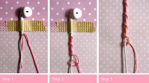 From Paris to Pureza: DIY : WRAPPED and TANGLE-FREE EARPHONES Earphones Diy, Diy Headphones, Diy Bracelets Tutorials, Diy Wrap, Bracelet Craft Diy, Diy Friendship Bracelets Patterns, Diy Bracelets Easy, Cadeau Diy, Friendship Bracelets Diy