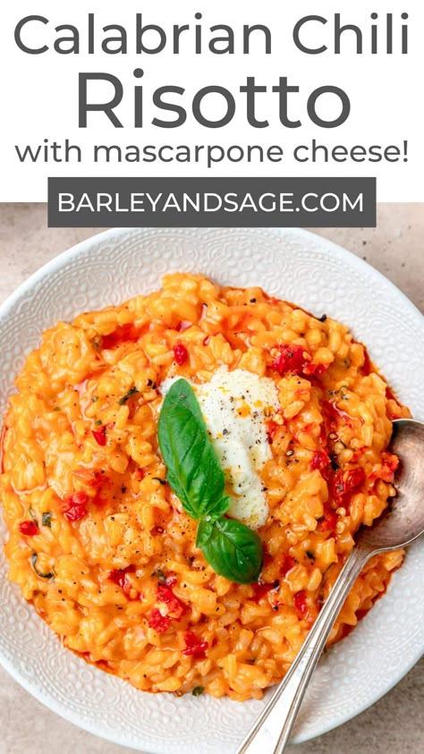 Chili Pasta, Cooking With White Wine, Calabrian Chili, Italian Recipes Traditional, Mascarpone Cheese, Risotto Recipes, Italian Recipes Authentic, Cooking Wine, Filling Recipes