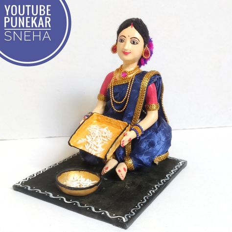 Indian Dolls Handmade, Doll Making Ideas, Diy Golu Dolls, Kondapalli Bommalu, Quilling Dolls, Paper Mache Dolls, Barbie Bridal, Doll Making Tutorials, Doll Decoration