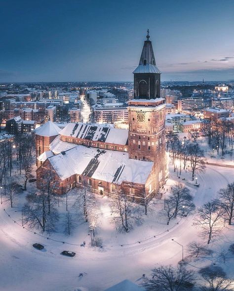 Did you know that Turku is the oldest city in Finland - and also our former capital? Photo by @valentinovalkaj from Turku #VisitFinland… Paradise Landscape, Turku Finland, Adventure Aesthetic, Dream Travel Destinations, Natural Scenery, City Buildings, City Maps, Old City, Dream Destinations