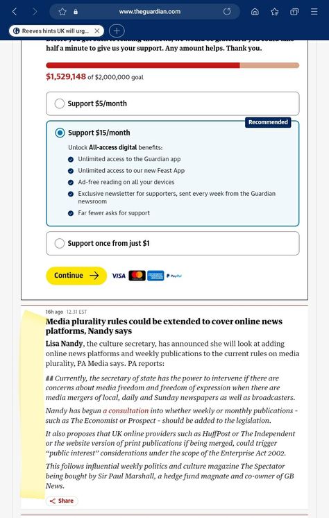 6 November 2024 from The Guardian Free Reading, The Guardian