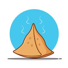 Indian Snacks Vector Art, Icons, and Graphics for Free Download Simple Samosa Cartoon, Samosa Cartoon, Vector Art Design, Indian Snacks, Cartoon Drawing, Samosa, Cartoon Drawings, Vector Art, Template Design