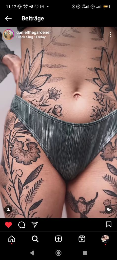 Plus Size Tattoo Placement, Plus Size Tattoo, Plus Size Tattoos, Back Piece Tattoo, Pieces Tattoo, Healing Plants, Hip Tattoo, Tattoo Placement, Leg Tattoos