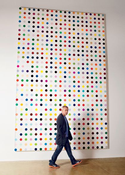 damien hirst dots! Damien Hirst Paintings, Damien Hirst Art, Damian Hirst, Hirst Arts, Gagosian Gallery, Damien Hirst, Tableau Art, Dot Art, Laura Lee