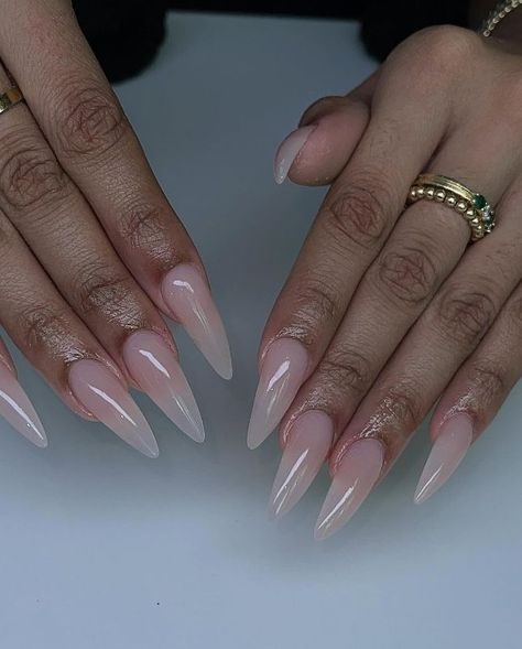 This nude stiletto manicure is all about elegance and sophistication. The pointed shape elongates the fingers, while the glossy nude polish adds a touch of class. This design is perfect for those who want a refined and stylish look that can easily transition from day to night. Nude Fall Nails, Nude Polish, Nails 2024, Touch Of Class, Fall Nails, Manicure, Nails, Design, Autumn Nails