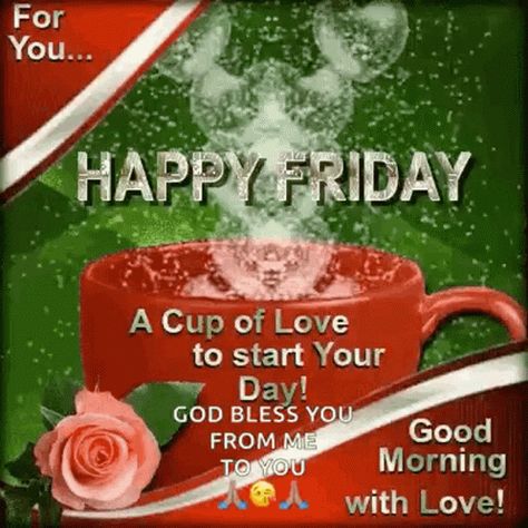 Good Morning Happy Friday GIF - GoodMorning HappyFriday Friday - Discover & Share GIFs Happy Friday Gif, Friday Good Morning, Friday Gif, Friday Morning Quotes, Love Good Morning, Friday Wishes, St Patricks Day Quotes, Friday Images, Good Morning Happy Friday