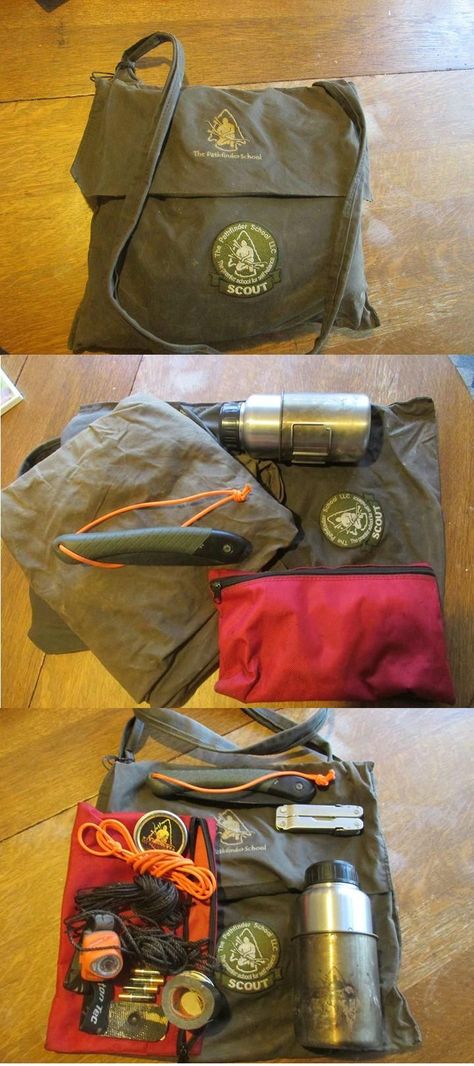 Haversack Bushcraft Kit, Haversack Kit, Medic Bag, Ferro Rod, Survival First Aid Kit, Bushcraft Kit, Get Home Bag, Belt Knife, Bushcraft Skills