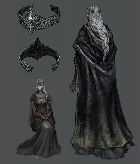 Fire Keeper Dark Souls Art, Elden Ring Concept Art, Dark Souls Characters, Dark Souls Design, Bloodborne Concept Art, Fire Keeper, Dark Souls Concept Art, Yuumei Art, Armor Clothing