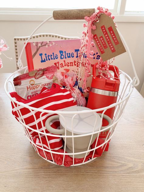 Valentine’s Day Baskets + Treat Bags – Chronicle in the Pines Valentine’s Day Baskets For Toddler Boy, Valentines Basket Ideas For Toddler Boy, Toddler Valentines Treats, Kid’s Valentines Basket, Baby Valentines Basket Ideas, Valentine’s Day Gift Bags For Kids, Valentine’s Day Baskets Kids, Love Basket Ideas, Valentine’s Day Kids Basket